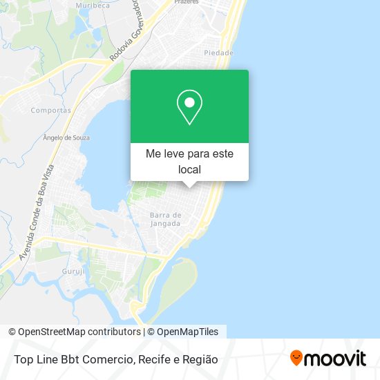 Top Line Bbt Comercio mapa