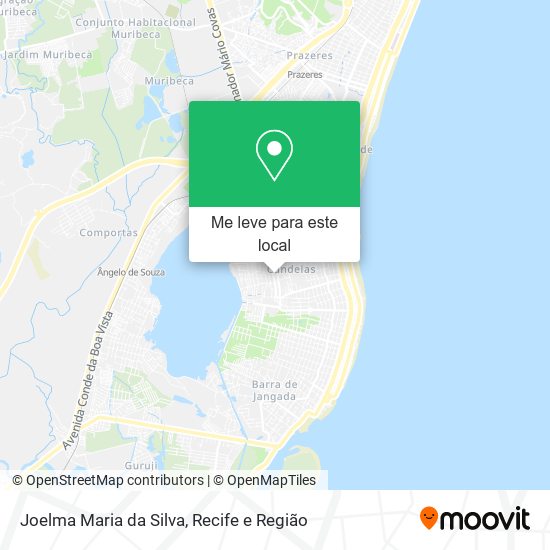 Joelma Maria da Silva mapa