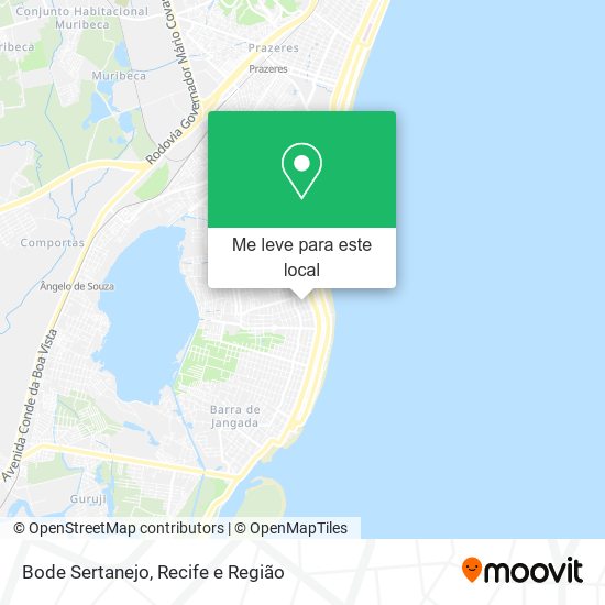 Bode Sertanejo mapa