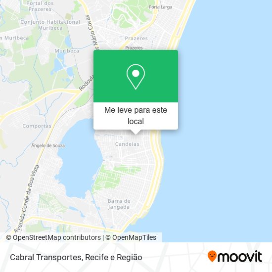 Cabral Transportes mapa