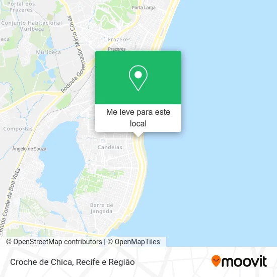 Croche de Chica mapa