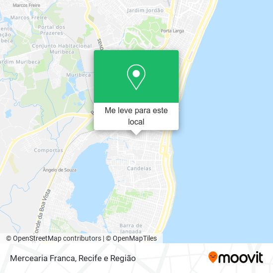 Mercearia Franca mapa