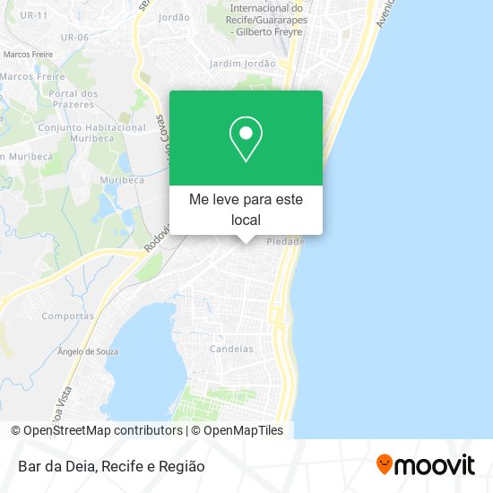 Bar da Deia mapa