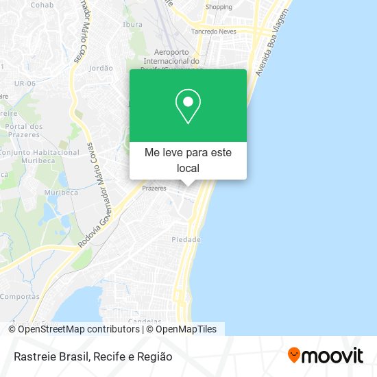 Rastreie Brasil mapa