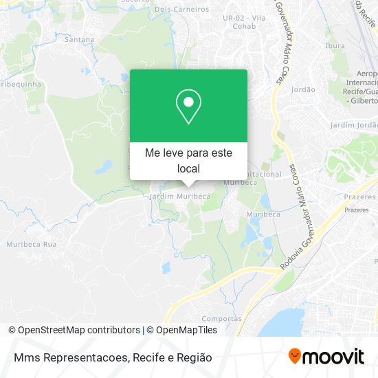 Mms Representacoes mapa