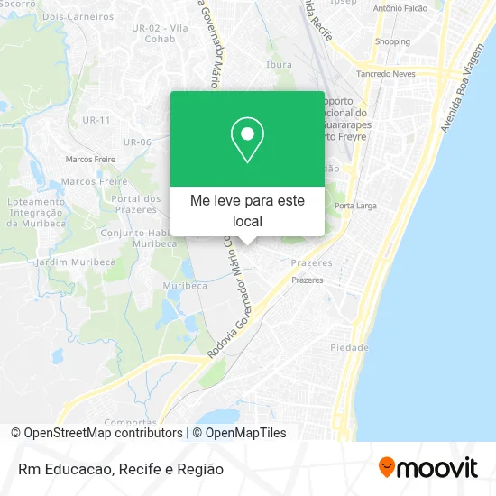 Rm Educacao mapa