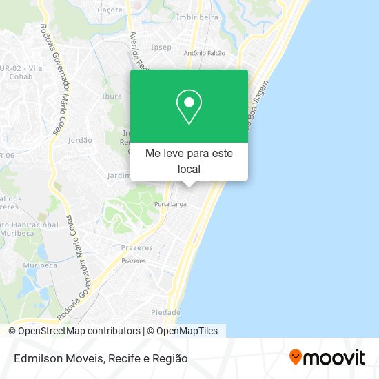 Edmilson Moveis mapa