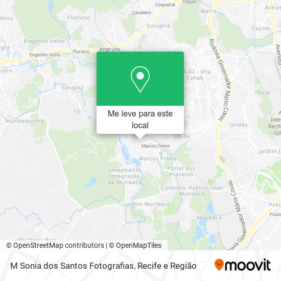 M Sonia dos Santos Fotografias mapa