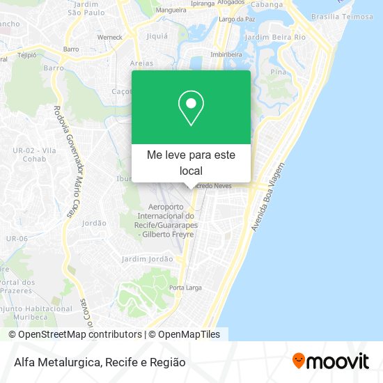 Alfa Metalurgica mapa