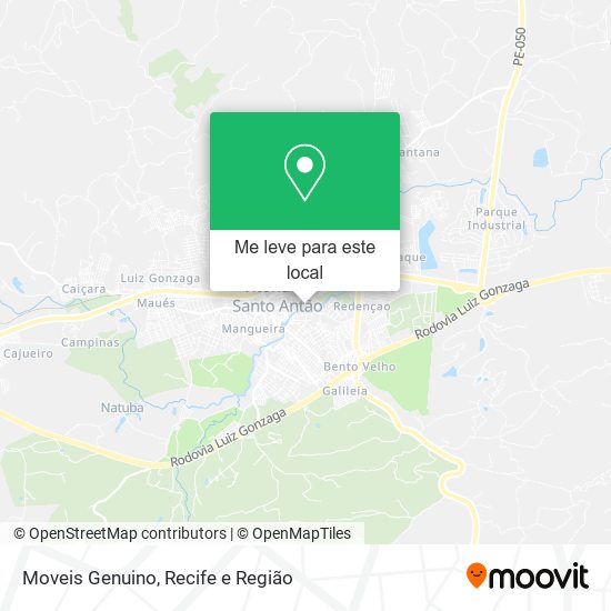 Moveis Genuino mapa