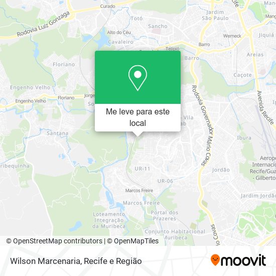 Wilson Marcenaria mapa