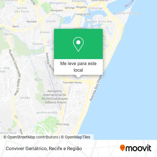 Conviver Geriátrico mapa