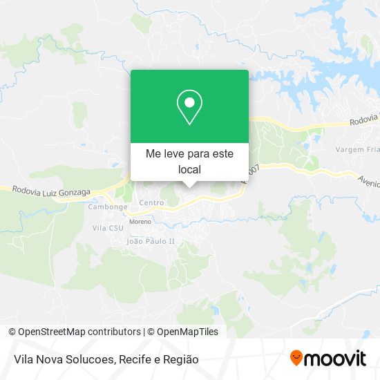 Vila Nova Solucoes mapa