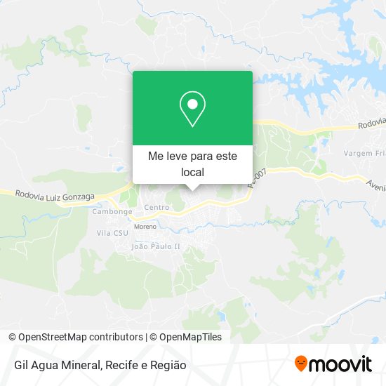 Gil Agua Mineral mapa