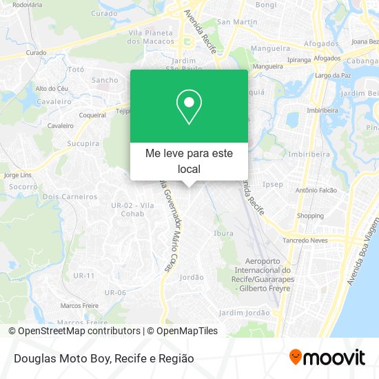 Douglas Moto Boy mapa
