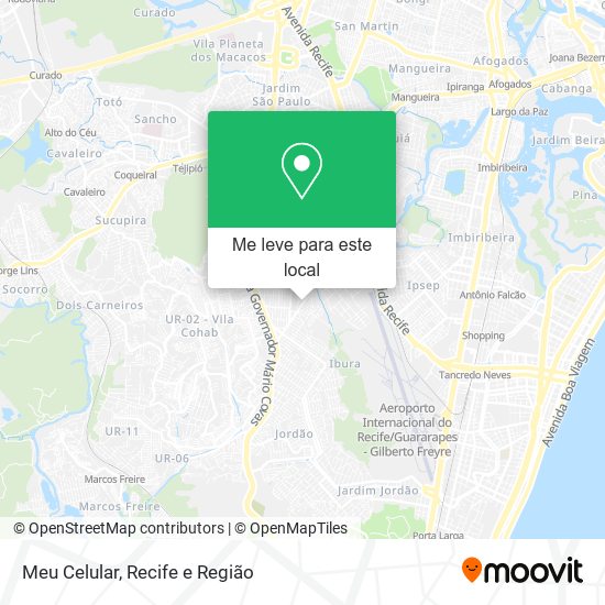 Meu Celular mapa