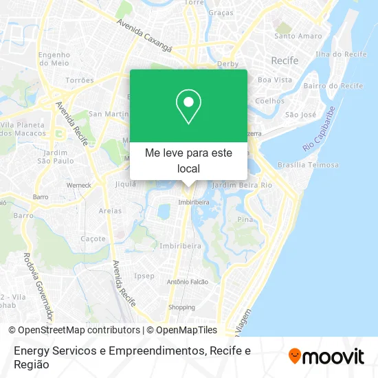 Energy Servicos e Empreendimentos mapa