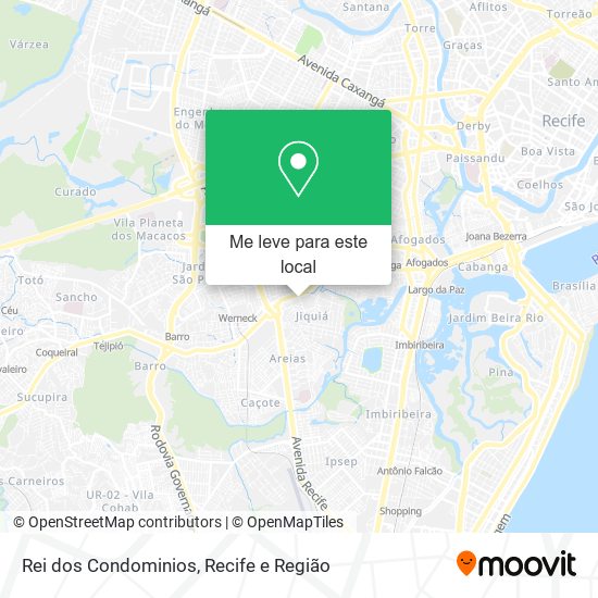 Rei dos Condominios mapa