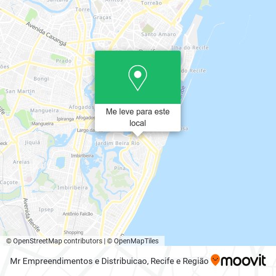 Mr Empreendimentos e Distribuicao mapa