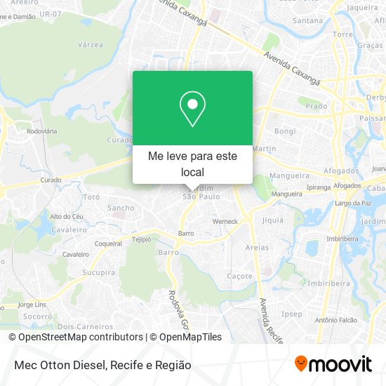 Mec Otton Diesel mapa