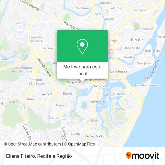 Eliene Fiteiro mapa