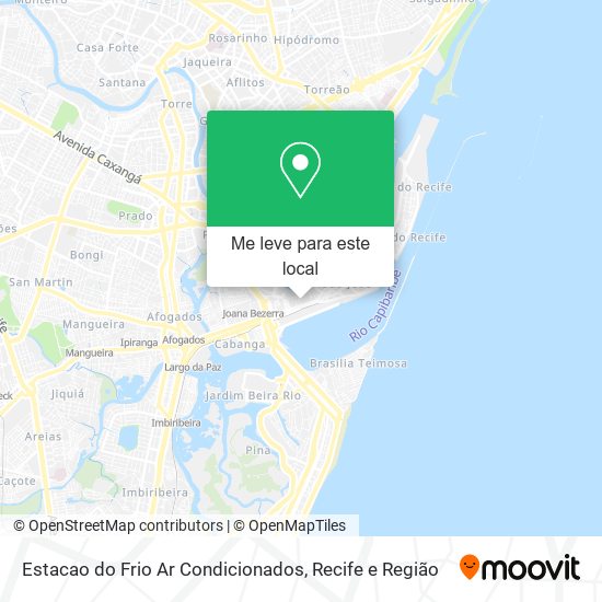 Estacao do Frio Ar Condicionados mapa