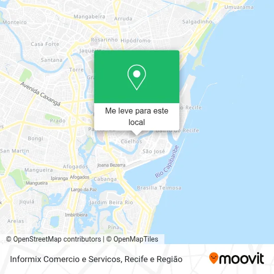 Informix Comercio e Servicos mapa