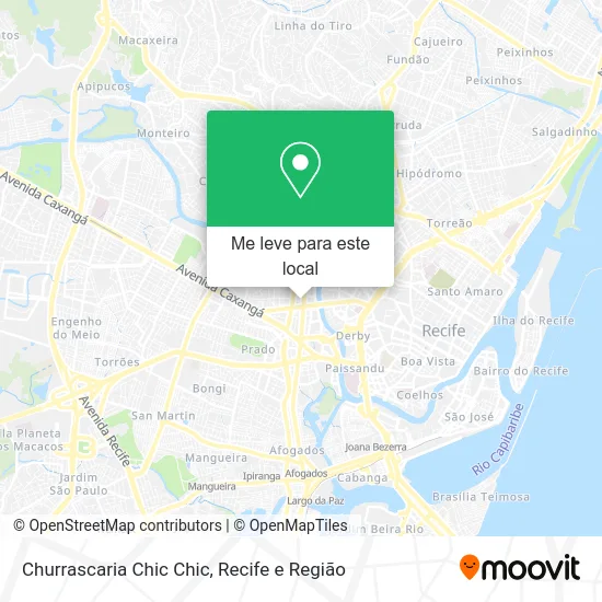 Churrascaria Chic Chic mapa