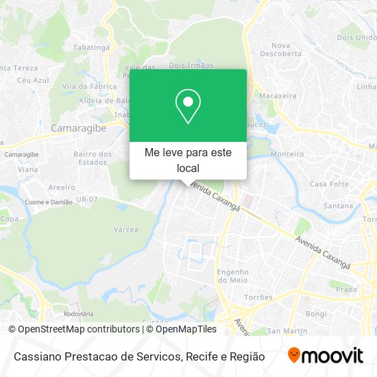 Cassiano Prestacao de Servicos mapa