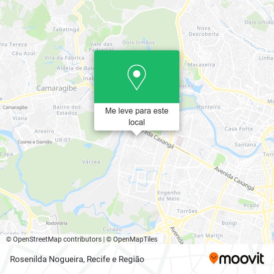 Rosenilda Nogueira mapa