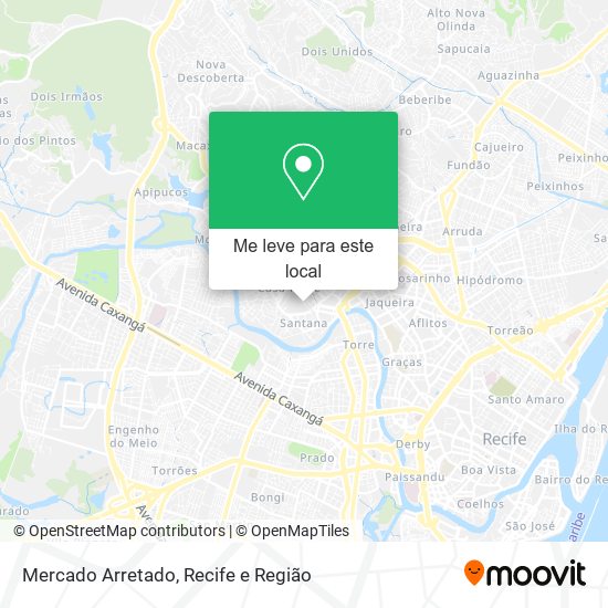 Mercado Arretado mapa