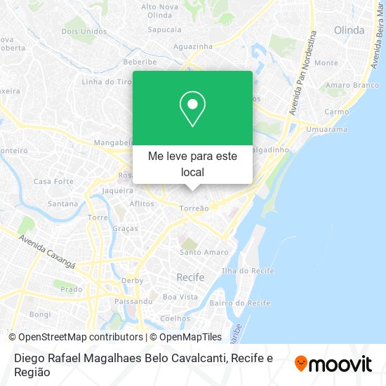 Diego Rafael Magalhaes Belo Cavalcanti mapa