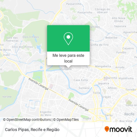 Carlos Pipas mapa