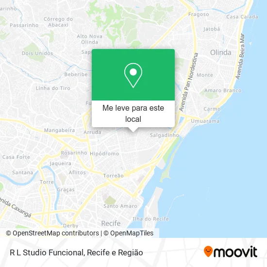 R L Studio Funcional mapa