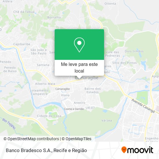 Banco Bradesco S.A. mapa
