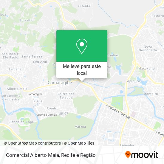 Comercial Alberto Maia mapa
