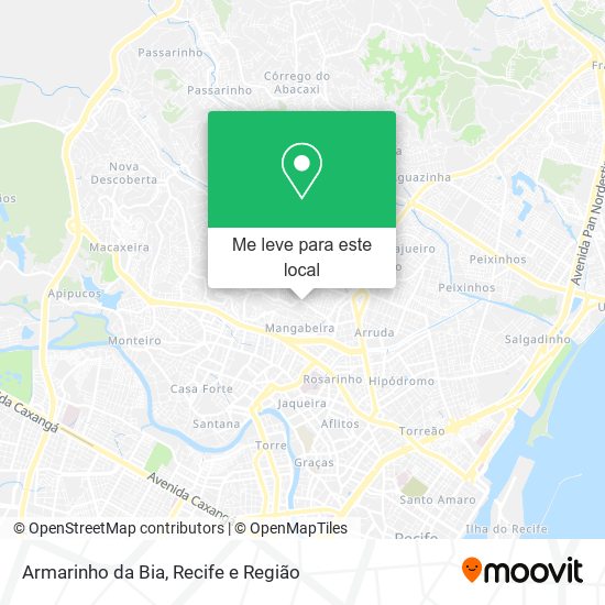 Armarinho da Bia mapa