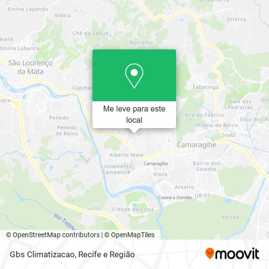 Gbs Climatizacao mapa