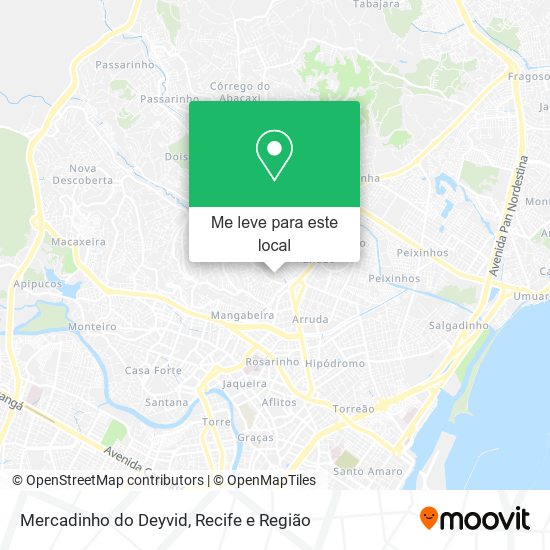 Mercadinho do Deyvid mapa