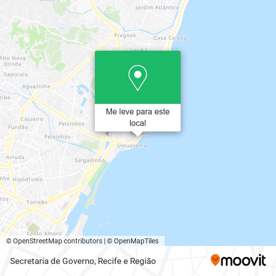 Secretaria de Governo mapa
