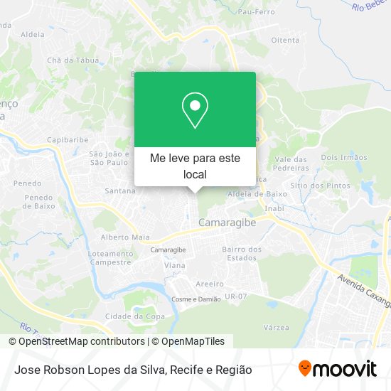Jose Robson Lopes da Silva mapa