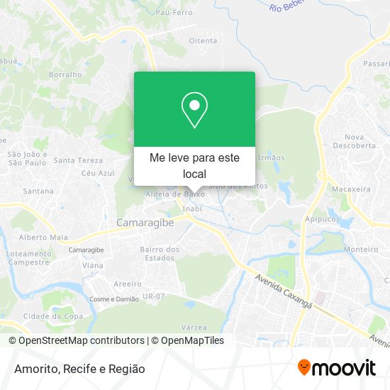 Amorito mapa