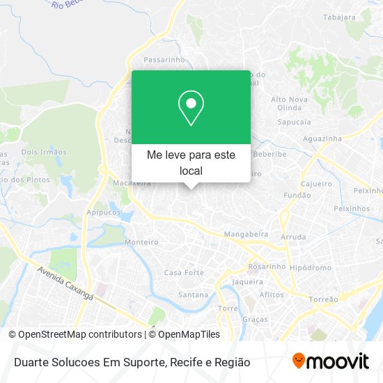 Duarte Solucoes Em Suporte mapa