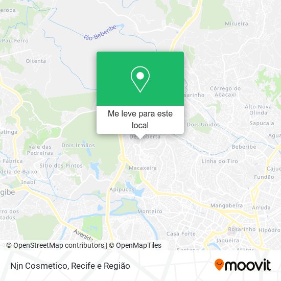 Njn Cosmetico mapa
