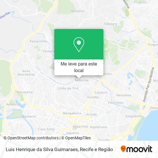 Luis Henrique da Silva Guimaraes mapa