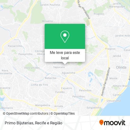Primo Bijuterias mapa