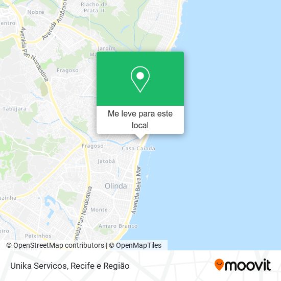 Unika Servicos mapa