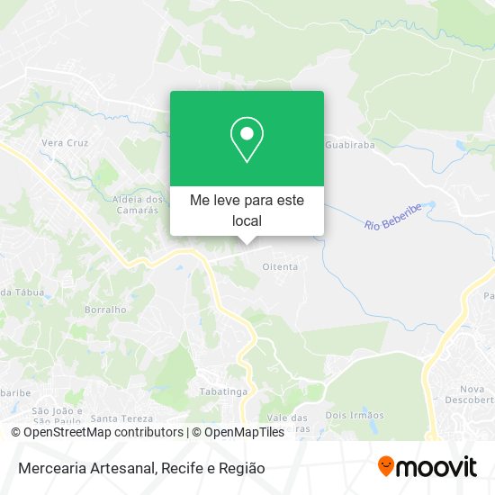 Mercearia Artesanal mapa