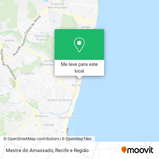 Mestre do Amassado mapa