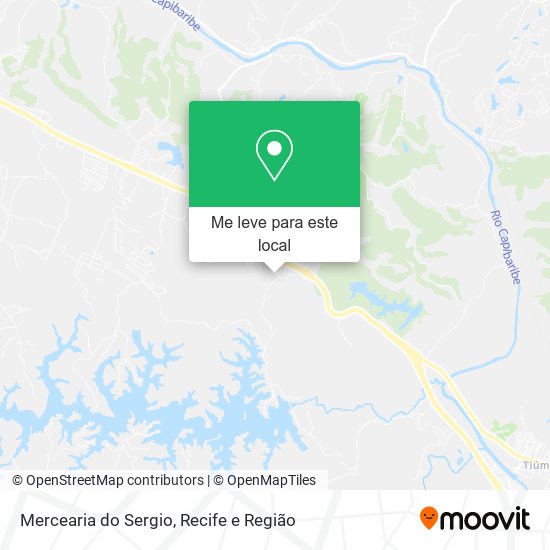 Mercearia do Sergio mapa